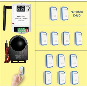 Combo báo động liên gia không dây Kawasan BLG01 BLG01-xN