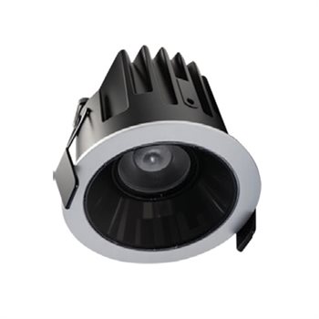 Đèn Spotlight âm trần Nanoco 12W (Chóa đen) NSP12WB36x