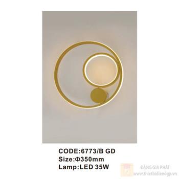 Đèn tường trong nhà Slister Ø350mm LED 35W 6773/B GD