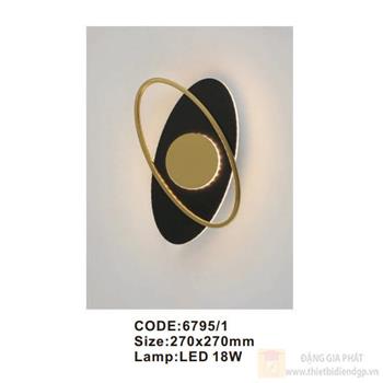 Đèn tường trong nhà Slister 270*270mm - LED 18W 6795/1