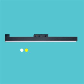 Đèn led thanh ray nam châm Hufa NC-71 L300*22*H43 12W - 48V NC-71