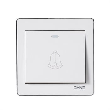 Bộ nút nhấn chuông CHINT NEW6-D30200 White 16A 250V NEW6-D30200