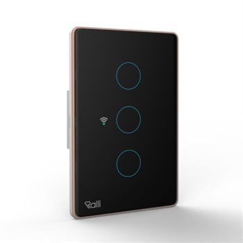 Công tắc cảm ứng Rạng Đông CTCU.WF CN.03T.2W.SP MN 3 nút bấm CTCU.WF CN.03T.2W.SP MN