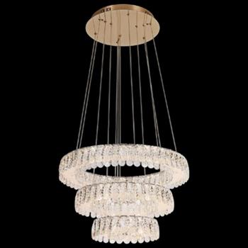 Đèn treo pha lê Slister 560+430+290mm - LED 7034-108D