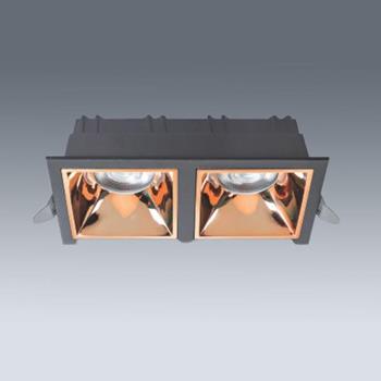 Đèn âm trần cao cấp Anfaco AFC 772 D/2 Led 7W  AFC 772 D/2 Led 7W