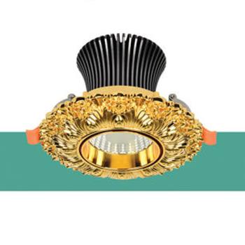 Đèn Led Âm Trần chống chói 3 màu Ø115*H80 - COB 15W LA-02
