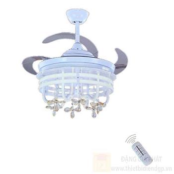 Đèn quạt Hufa Ø420*H580, Cánh Quạt 1100, Led 30W, 3 chế độ ánh sáng ĐQ 7736