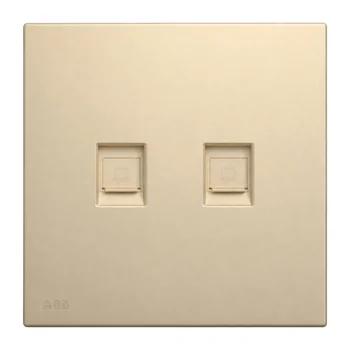 Bộ ổ cắm mạng ABB đôi CAT6 - 4TYD501232P0x00 4TYD501232P0x00