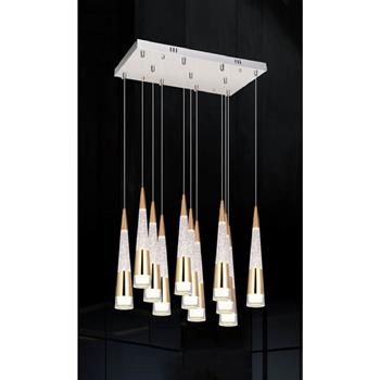 Đèn thả pha lê Andora L500*W250*H1200 - LED 3000K TPL-8119/11