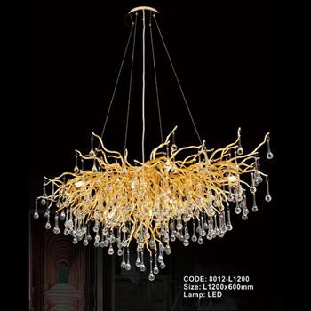 Đèn Chùm Thả Giọt Nước 8012-L1200 8012-L1200