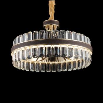 Đèn chùm pha lê Slister Ø600*H330mm - LED 3 CĐ 8075/600