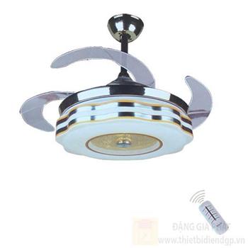 Đèn quạt Hufa Ø480*H580, Cánh Quạt 1100, Led 30W, 3 chế độ ánh sáng ĐQ 8075