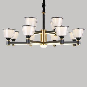 Đèn chùm trang trí Slister Ø930*H350mm - LED 3 CĐ 8085/8+4