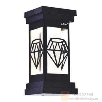 Đèn vách cổng Sano Ø100*H210 Led 7W*2 VC 831x