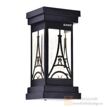 Đèn vách cổng Sano Ø100*H210 Led 7W*2 VC 831x