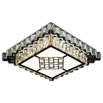 Đèn mâm pha lê Slister 600*600 - LED 160W - 3 CĐ 836-4/600F