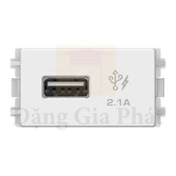 Ố sạc usb 2.1A đơn. size s 8431USB_WE