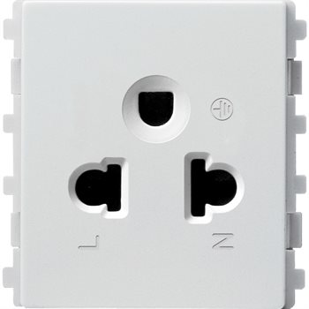 Ổ Cắm Đơn 3 Chấu, Size M 84426MUES_WE_G19