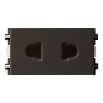 Ổ cắm đơn 2 chấu, size S 84426SUS_BZ_G19