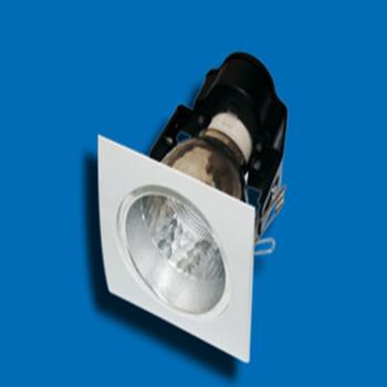 Bộ đèn downlight gắn âm vuông 1 x E27, 3.5" PRDO85E27