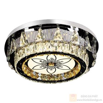 Đèn mâm pha lê Slister Ø600mm - LED 145W - 3 CĐ 866-5/600Y