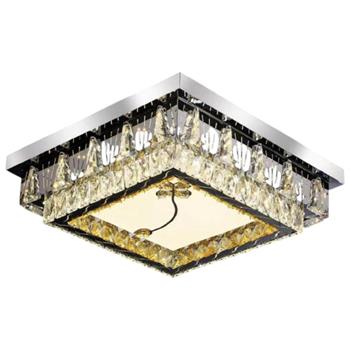 Đèn mâm pha lê Slister 600*600 - LED 160W - 3 CĐ 866-9/600F