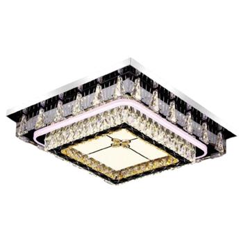 Đèn mâm pha lê Slister 600*600 - LED 215W - 3 CĐ 868-5/600F