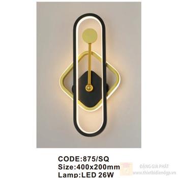 Đèn tường trong nhà Slister 400*200mm - LED 26W 875/SQ
