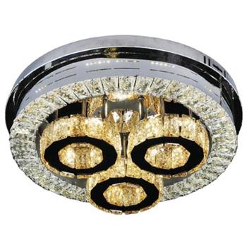 Đèn mâm pha lê Slister Ø600mm - LED 160W - 3 CĐ 8807/600Y