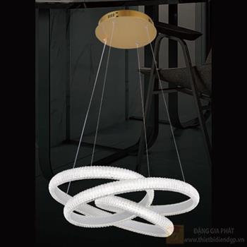 Đèn treo trần trang trí Slister Ø520mm - LED 66W - 3 CĐ 8808