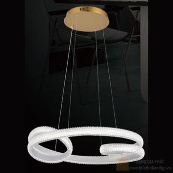 Đèn treo trần trang trí Slister Ø560mm - LED 50W - 3 CĐ 8810