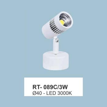 Đèn rọi chiếu đểm ngoài trời 3000K-3W RT- 089C/3W