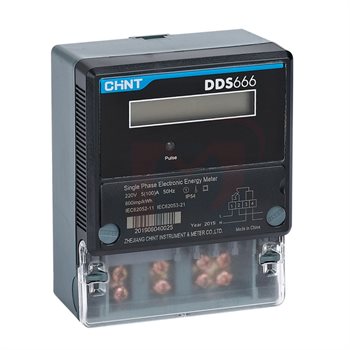Đồng hồ đo điện CHINT DTS634 230/400V10(100)A LCD N-IR RS485 DTS634