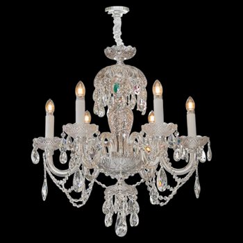 Đèn chùm pha lê K9 cao cấp 355 decor Ø620*H700 - E14*6 DC9903T6