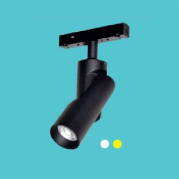 Đèn led thanh ray nam châm Hufa NC-75 Ø40*H117 10W - 48V NC-75