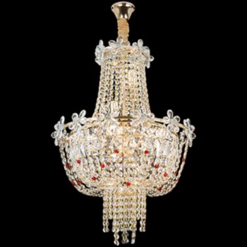 Đèn chùm pha lê SANO Ø500*H750 - E14*10 CPL 10032