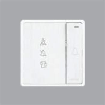 Nút nhấn chuông + đèn báo không làm phiền+ đèn báo dọn phòng MPE S7CDP-W S7CDP-W