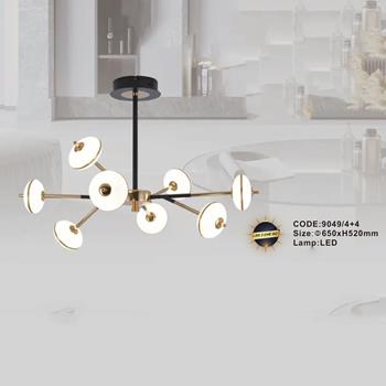 Đèn chùm trang trí Slister Ø650*H520mm - LED 3 CĐ 9049/4+4