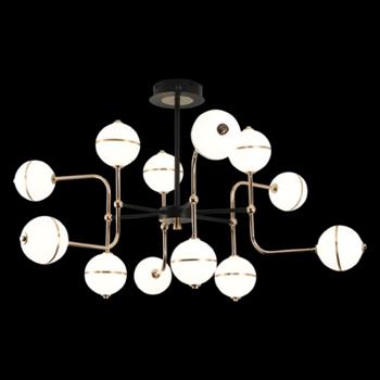 Đèn chùm trang trí Slister Ø1000*H580mm - LED 3 CĐ 9056/8+4