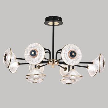 Đèn chùm trang trí Slister Ø900*H500mm - LED 3 CĐ 9062/8+4