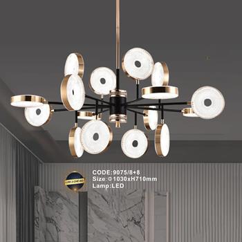 Đèn chùm trang trí Slister Ø1030*H710mm - LED 3 CĐ 9075/8+8