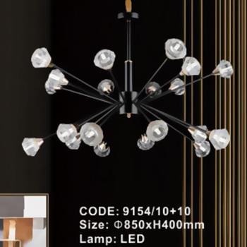 Đèn chùm led bóng tròn Ø850*H400 mm 9154/10+10