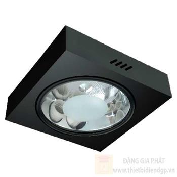 Đèn ốp trần E27*2pcs, L19*W19*H6cm, có bóng compact 97104/M