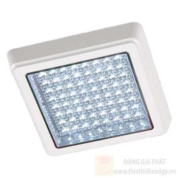 Đèn ốp trần vuông led 4W, Ø17cm, ánh sáng trắng & vàng 97125/S