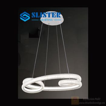 Đèn treo trần trang trí Slister Ø580mm - LED 100W - 3 CĐ 9801