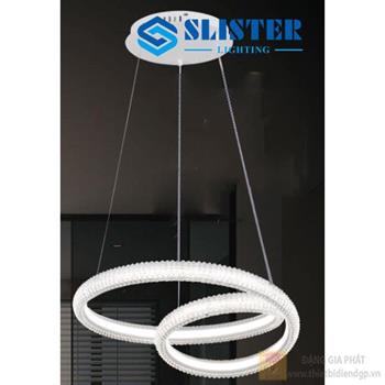 Đèn treo trần trang trí Slister Ø470mm - LED 90W - 3 CĐ 9811
