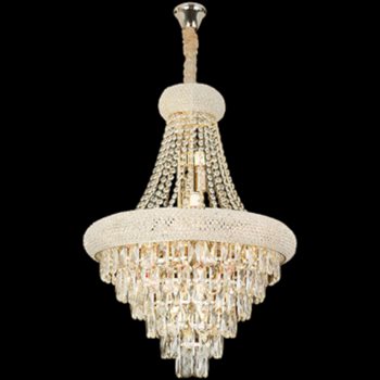 Đèn chùm pha lê SANO Ø600*H800 - E14*16 CPL 10041