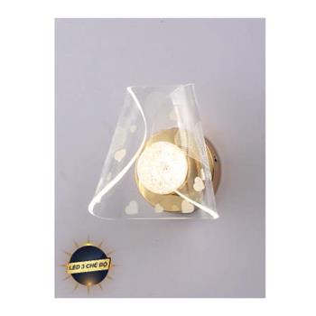 Đèn tường trong nhà Slister 150*120*180mm - LED 6W - 3 CĐ A15