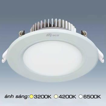 Đèn âm trần downlight Anfaco 3 chế độ AFC 424 xW 3C AFC 424 xW 3C