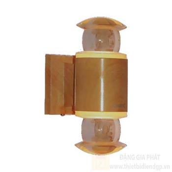 Đèn led vách hành lang Hufa - IP54 Ø85*W150*H200-12W, 3 chế độ ánh sáng, vỏ màu Gỗ AK 9099/2 GỖ
